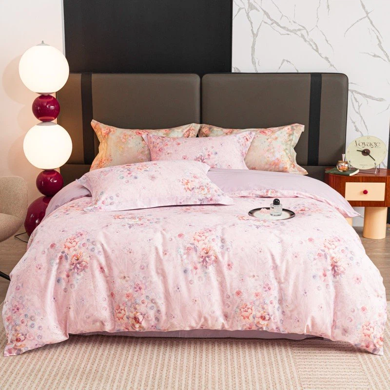 Printed Four-piece Bedding Set high quality Printed Four-piece Bedding Set high quality
